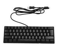 iFutniew Tastiera da gioco, tastiera da gioco cablata retroilluminata a LED multicolore RGB a 61 tasti, mini tastiera impermeabile