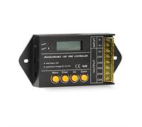 iFutniew TC420-SJ Mini Timer Programma Controller Nero Timer Controller Programma Controller Controller di Programma per 5CH LED Strip Light, 20A Totale Uscita MAX.