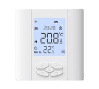 iFutniew Tuya ZigBee Termostato Intelligente 5A Acqua Gas Caldaia Regolatore di Temperatura Alimentato a Batteria Controllo Vocale Home Alexa Facile da Usare