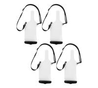 iFutniew Walkie-Talkie - Custodia protettiva trasparente a due vie per radio universale, multiuso, antipolvere, portatile, bianco