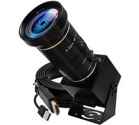 IFWATER Videocamera USB HDMI 4K per streaming live 10X a fuoco variabile Webcam USB HDMI Uscita simultanea Videoconferenze Primo piano Zoom avanti e indietro Web Camera per formazione didattica online