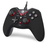 IFYOO -V108-Red V-one Wired USB Gaming Controller Gamepad Joystick per PC (Windows XP/7/8/10) & Steam & Android & PS3 - [Rosso]