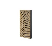 IG Acoustics - LeafAbfuser - Pannello ibrido premium - 100 x 50 x 11 cm - Diffusore/assorbente 2 in 1 (quercia)