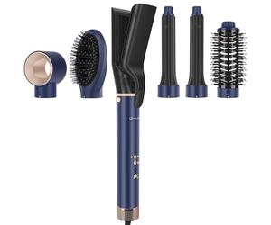 IG INGLAM Spazzola ad alta velocità 6 in 1, blu di Prussia