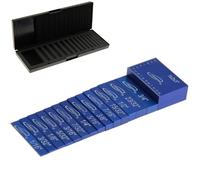 iGaging Setup Block Bar Gauge Precisione Alluminio 15 Pezzi per Lavorazione del Legno