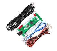 IGames Zero Ritardo Arcade USB Encoder a pc Giochi Arcade Joystick Controlli per Mame Jamma & Altro giochi PC ( per 2pin joystick + Sanwa Stile Pulsante)