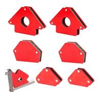Igan di saldatura: posizionatori in acciaio, supporto multi-angolo | Funzione di ritenzione magnetica per 45 °, 90 °, angolo di 135 °, amanti della saldatura per il fissaggio preciso durante la