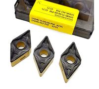 IGASHI Lama Girevole indicizzabile in Metallo DNMG150604 DNMG150608 PM4225 Fresa in Metallo Duro Inserto Fresa Frontale Tornio Utensile CNC Tornitura Interna in Lega (Size : DNMG150608 PM 4225)