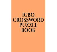 Igbo Crossword Puzzle Book