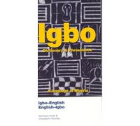 Nicholas Awde Onyekachi – Dizionario e Frasario Igbo-Inglese/Inglese-Igbo – Tascabile