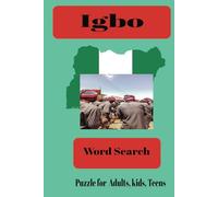 Igbo word Search Puzzle: Igbo word Search Puzzle for igbo children's book, people learning igbo or igbo game