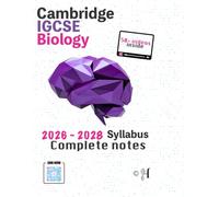 iGCSE Biology Complete Notes: Latest Edition