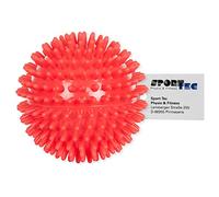 Igelball Massageball Reflexzonen Massage Selbstmassage mittel 9 cm rot