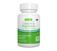 Igennus Calcio e Magnesio con Vitamina D3 e K2, Complesso Minerale Veg