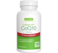 Igennus Integratore CoQ10, Coenzima Q10 100mg, 120 Softgels (4 mesi), Biodisponibilità 5x Superiore, Formula Ultra-Solubile CoQsol-CF, Ubichinone Potenziato con Vitamina E e D-Limonene, 1 al giorno