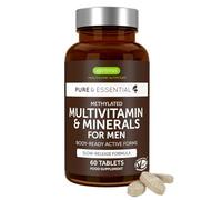 Igennus Multivitaminico Uomo con Licopene e Vitamine B Metilate come Metilcobalamina e Metilfolato, 21 Nutrienti ad Alta Biodisponibilità, Formula a Rilascio Prolungato, Ingredienti Puri, 60 compresse