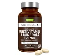 Igennus Multivitaminico Uomo con Licopene e Vitamine B Metilate, Vegano | Metilcobalamina e Metilfolato, Alta Biodisponibilità, Formula a Rilascio Prolungato, Ingredienti Puri, 60 Compresse