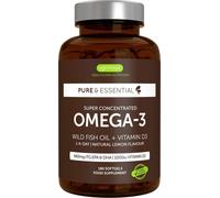 Igennus Pure & Essential - Omega 3 Wild Fish Oil & D3 - 180 softgel