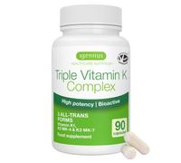 Igennus Vitamina K2 Complesso All-Trans con MK-7, MK-4 e Vitamina K1