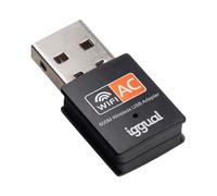 iggual Adaptador USB Wifi 600 Mbps dual 2.4G-5G
