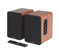 iggual - Altoparlanti attivi Bluetooth per computer 50 W - Altoparlante da scaffale 2.0. -Home Studio.- Connettività: Bluetooth 5.3, USB, 2 x RCA (stereo), HDMI ARC, Ottico Digitale Telecomando