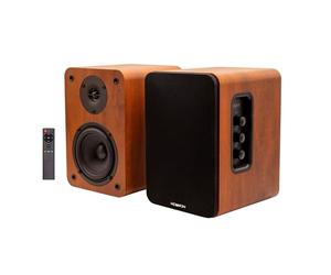 iggual - Altoparlanti attivi Bluetooth per computer 50 W - Altoparlante da scaffale 2.0. -Home Studio.- Connettività: Bluetooth 5.3, USB, 2 x RCA (stereo), HDMI ARC, Ottico Digitale Telecomando