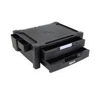 iggual EM2C Soporte para Monitor de Escritorio Negro
