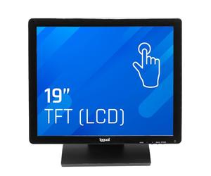 iggual IGG315736 Monitor Touch Screen 19", 1280 x 1024 Pixel, Nero