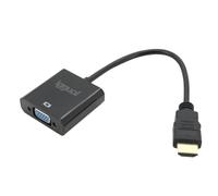 iggual IGG317303 cavo video e adattatore 0,2 m HDMI Type A (Standard) VGA (D-Sub) Nero - Nouvo