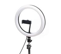 iggual Kit Aro luz LED 10" + Trípode 200 cm