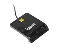 IGGUAL LECTOR TARJETAS ID DNI SIP USB 2.0 NEGRO