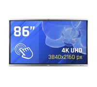 iggual Orchid 86" Smart Board.-DLED 4K - Processore 8 core A55 - RAM 4GB+ROM 32 GB. SO - Android 14 - Lavagna digitale, Ufficio e Aula -Webcam e microfoni integrati.