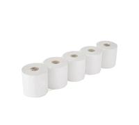 iggual Confezione da 5 rotoli di carta termica BPA-free 57X57mm