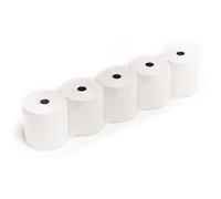 iggual Pack 5 Rollos de Papel Térmico sin BPA 80x80mm