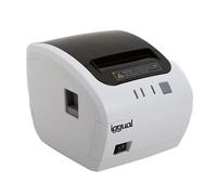 iggual - TP Easy 80 W USB- Stampante termica per biglietti e ricevute 80 mm per POS USB + RJ11-230 mm/s- Taglio automatico - Negozi, Ristoranti, Retail- Compatibile Windows/Android/macOS- Bianco