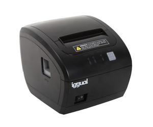 iggual TP7001 Impresora Térmica de Tickets USB+RS232+RJ45 Negra