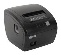 iggual TP7001 Stampante termica per biglietti Dual USB+RS232 nera