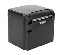 iggual TP9000 - Stampante termica per biglietti e ricevute, TP9000-80 mm/58 mm, 300 mm/s, taglio automatico, USB, RS232, Ethernet RJ45, ESC/POS, compatibile con Windows, Android e iOS per TPV e