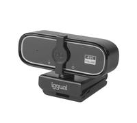 iggual Webcam professionale WC3840 Business Pro View - Immagine 4K UHD e Audio Nitmide per videochiamate Messa a fuoco automatica- Alimentazione tramite USB - Supporta qualsiasi sistema operativo