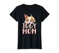 Iggy Mom Cane Levriero Italiano Mamma Cucciolo Carino Maglietta