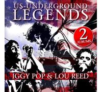 IGGY POP & LOU REED-US UNDERGROUND LEGENDS (2CD) CD NUOVO