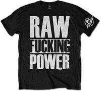 Iggy Pop Raw Black S Maglietta