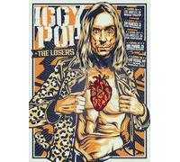 Iggy Pop The Losers - poster cm. 30 x 40