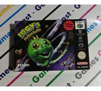 IGGY'S RECKIN' BALLS NINTENDO 64 PAL ITALIANO NUOVO NEW RARE N64 ACCLAIM