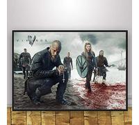 IGHSNZUH Puzzle 1000 Pezzi per Adulti o Adolescenti, Gioco Di Puzzle Intellettivo con Pittura Vichinga con Lettera per Alleviare la Pressione Al Lavoro e Mente Tranquilla 50X75Cm