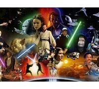 IGHSNZUH Puzzle per Adulti Puzzle da 1000 Pezzi Film Star Wars Personaggi Temi Set Di Puzzle per la Famiglia Divertenti Puzzle in Legno Giocattoli Giochi Puzzle Rettangolari Puzzle Moderni per Adult