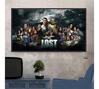 IGHSNZUH Serie Tv Puzzle Lost Show Puzzle Creativo in Legno 1000 Pezzi Cervello Iq Sviluppo Di Puzzle Giochi Giocattoli per la Decorazione Del Soggiorno