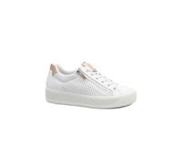 IGI&Co 1144511 Bianco Scarpe Donna Sneakers Lacci Pelle Zip 38