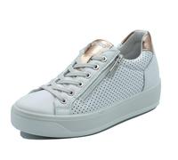 IGI&Co 1144511 Nappa Soft Bianco Sneakers per Donna in Pelle con Zeppa (Taglia 38)