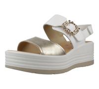IGI&Co 1164522 Sandali Donna Zeppa con Plantare in Pelle Bianco 37